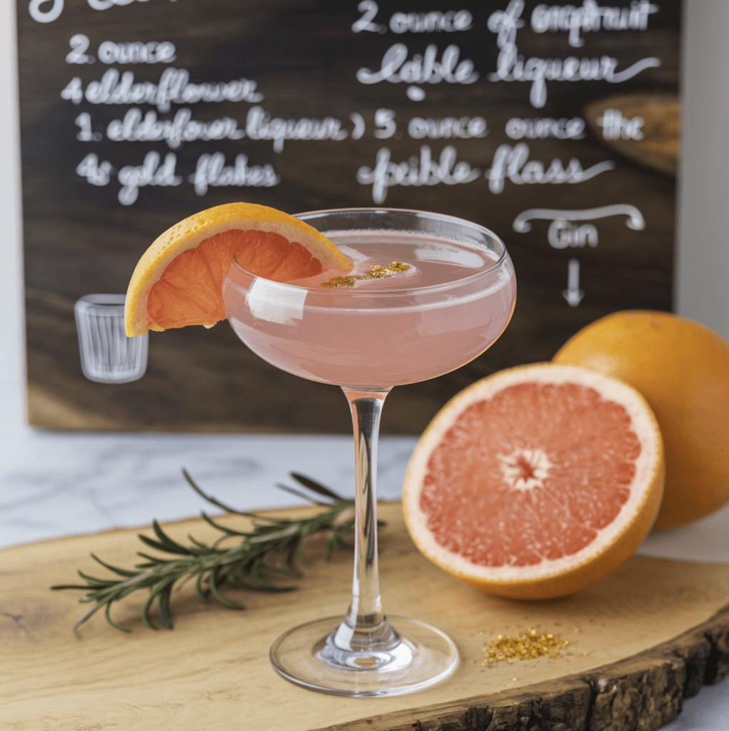 A cozy glass of sleepy girl mocktail garnished with lavender, perfect for bedtime relaxation.