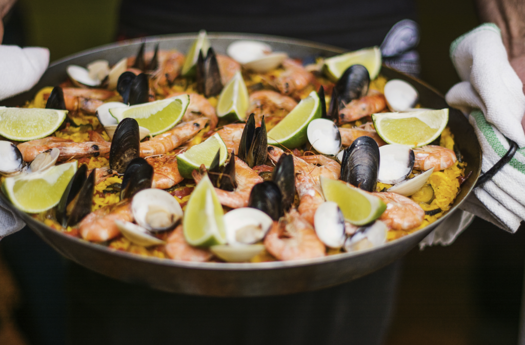 seafood paella recipe