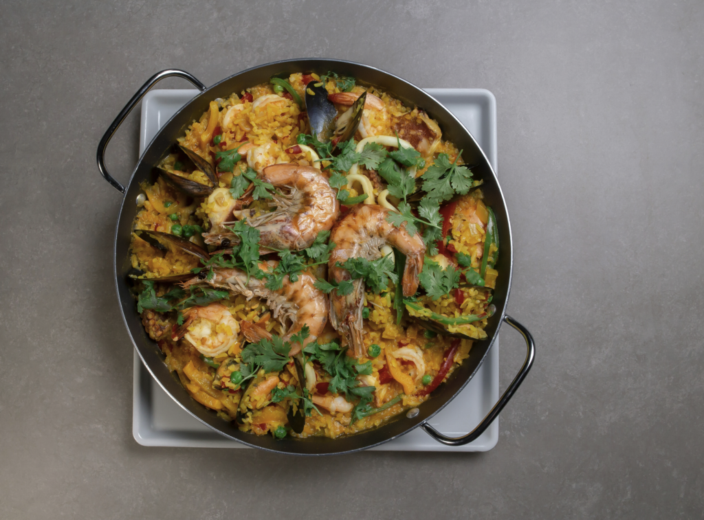 seafood paella recipe