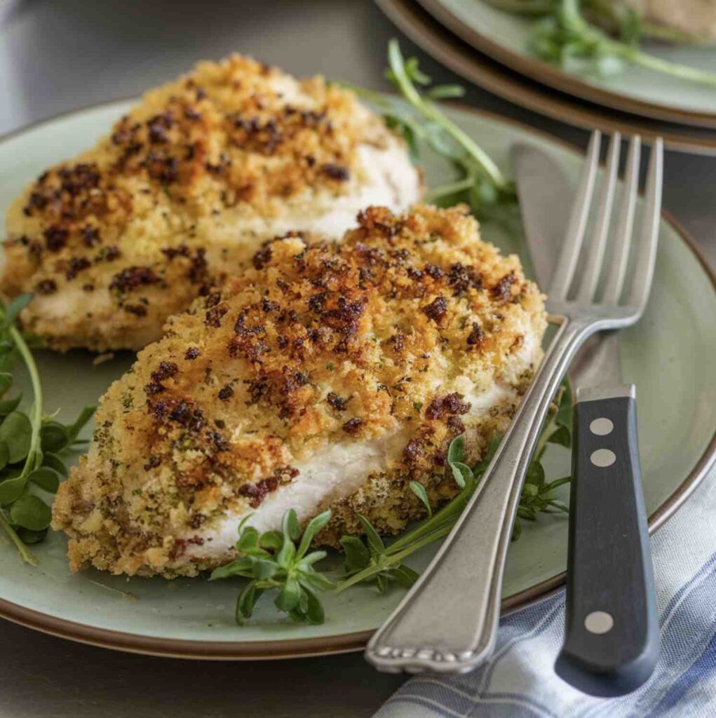 parmesan crusted chicken at Longhorn