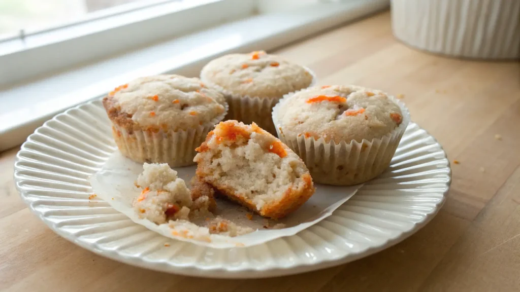 Yogurt Carrot Cake Muffins