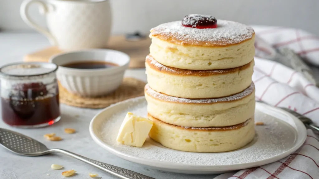 Fluffy Japanese Pancakes