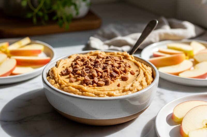 Cozy Apple Toffee Dip: Your New Favorite Fall Treat