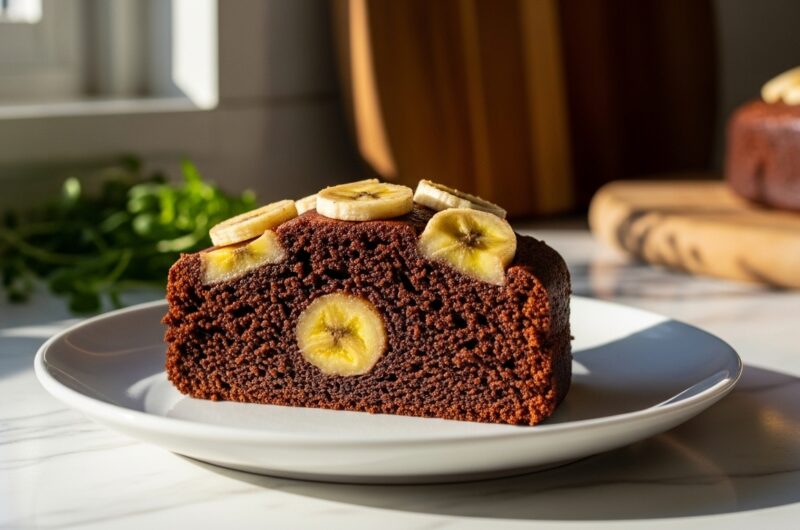 My Go-To Moist Chocolate Banana Cake Recipe
