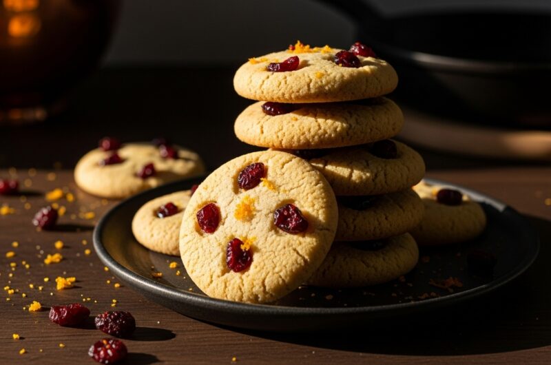 Christmas Cranberry Orange Cookies: Festive Zest & Sweetness