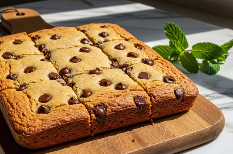 Gooey Cottage Cheese Blondies: Your Healthy Protein Treat