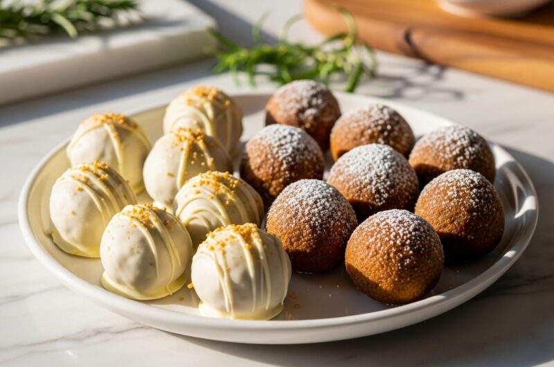 Gingerbread Truffles: Easy No-Bake Holiday Delights