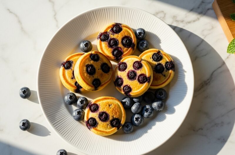Cozy Lemon Blueberry Pancake Bites for Bright Mornings