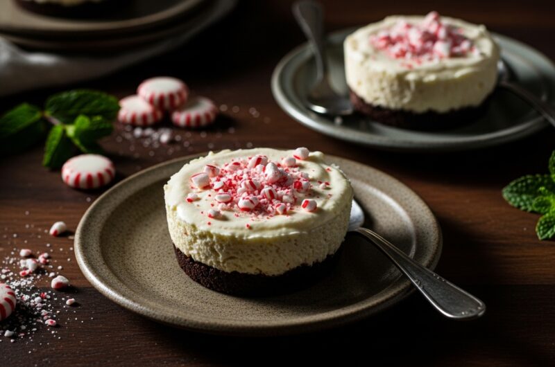 Dreamy Peppermint Cheesecake Mousse Cups