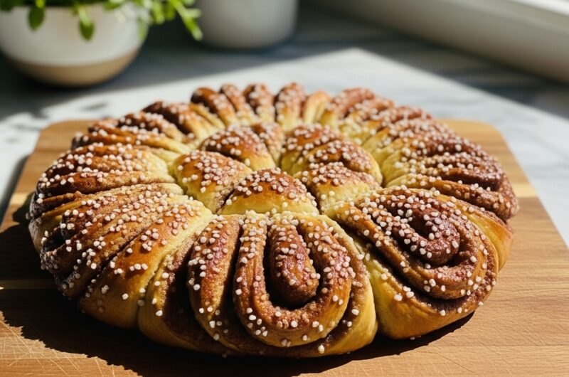 Cozy Cinnamon Snowflake Bread for Festive Mornings