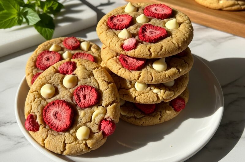 My Favorite Strawberries and Cream Cookies Recipe