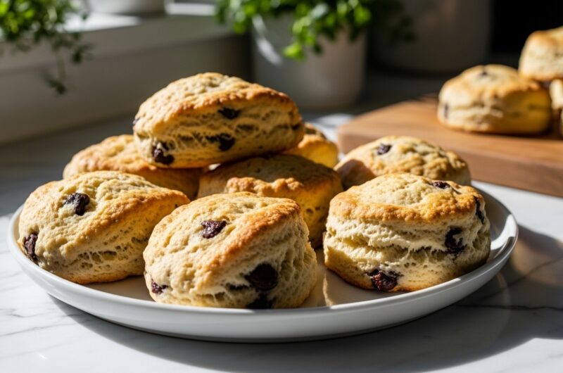Cozy Chocolate Chip Scones: A Weekend Morning Treat