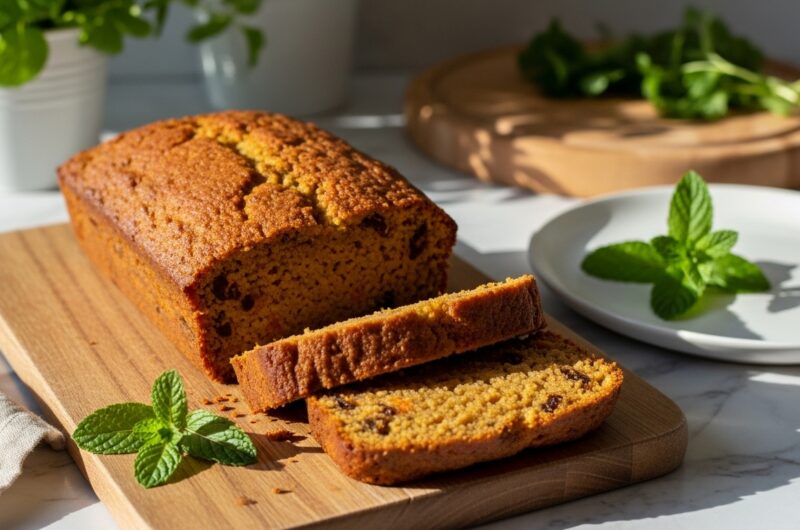 Date Sweetened Carrot Loaf: A Cozy Morning Bake