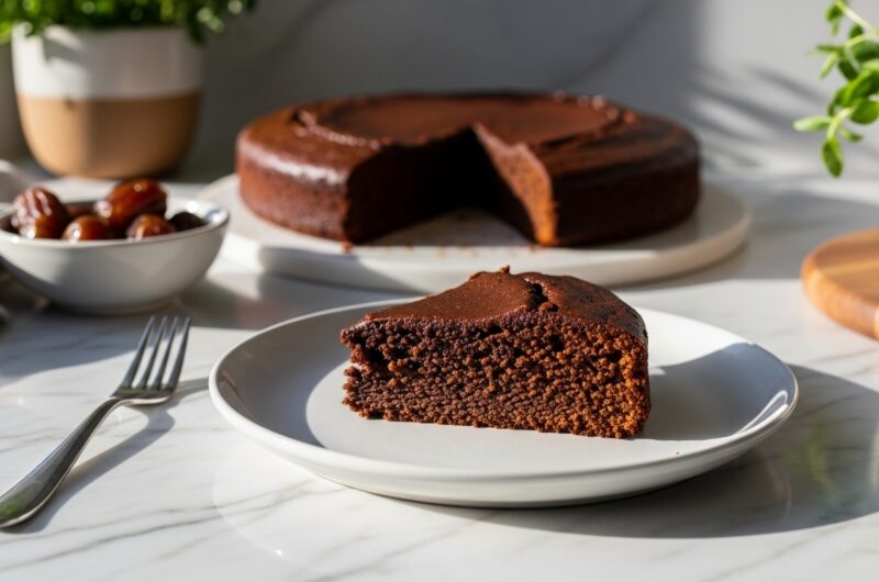 My Cozy Date Sweetened Chocolate Cake: A Healthy Treat!
