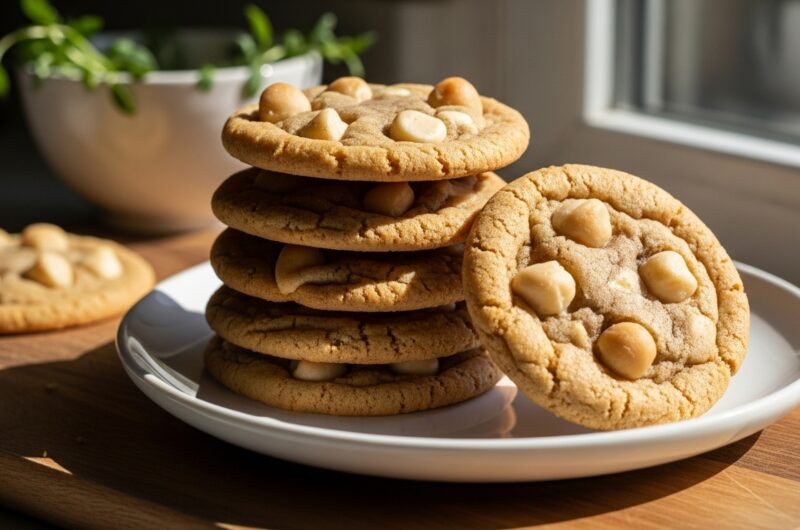 My Favorite Chewy White Chocolate Macadamia Nut Cookies