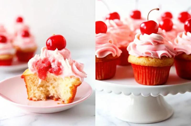 The Best Homemade Cherry Chip Cupcakes: A Taste Charm Classic!