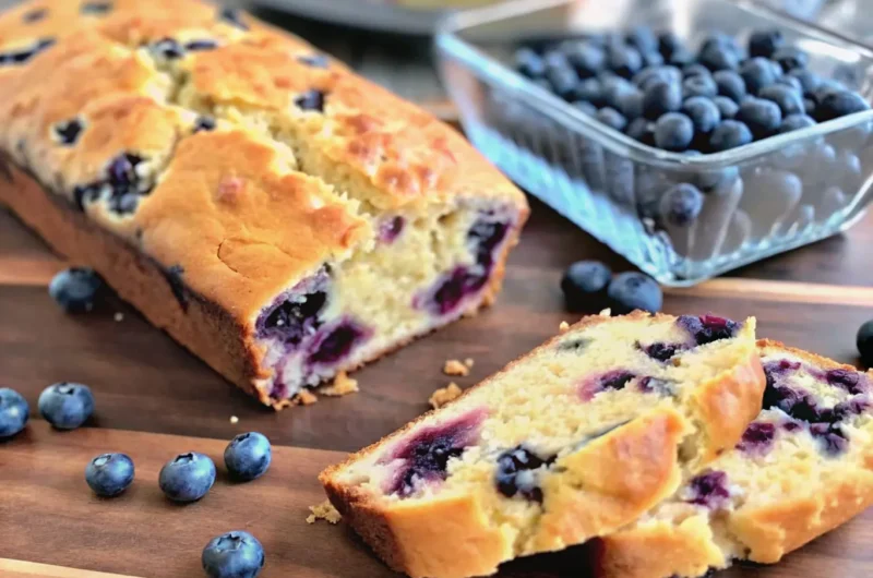 The Best Blueberry Cream Cheese Loaf: A Slice of Pure Joy