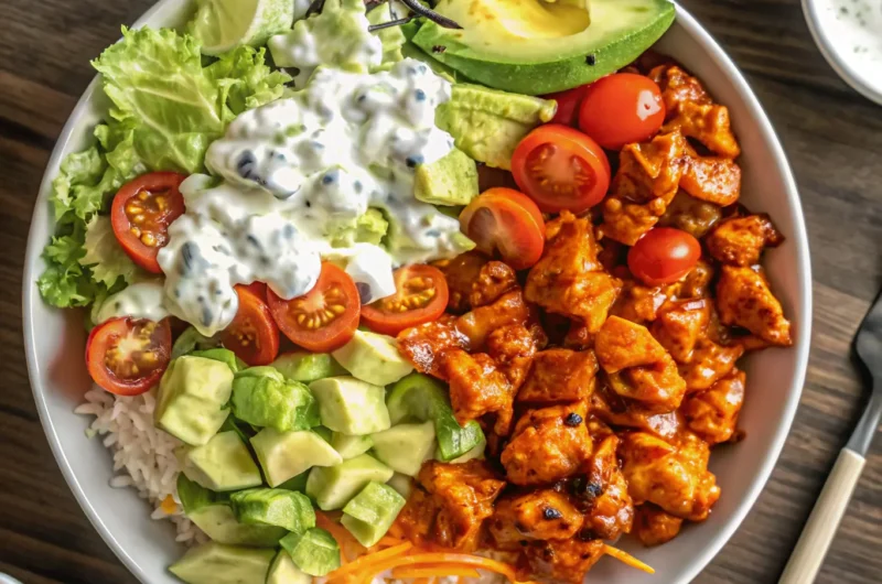 Flavorful Buffalo Chicken Bowls: A Weeknight Favorite!