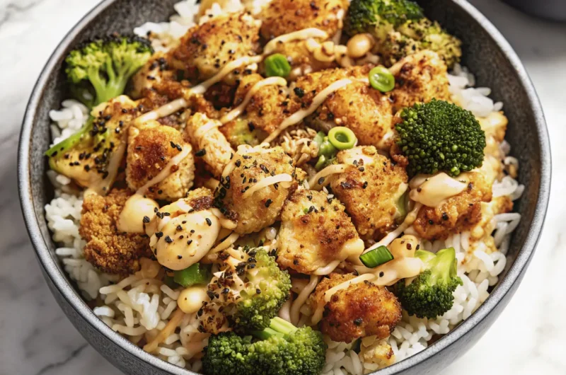 Crispy Chicken Rice Bowls: Your New Favorite Dinner!