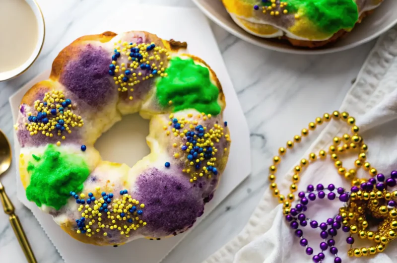 The Easiest King Cake Recipe for Your Most Festive Mardi Gras Celebration