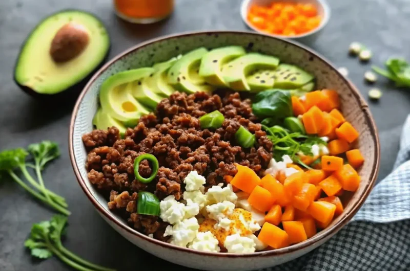Flavorful Ground Beef Hot Honey Bowl: Your New Weeknight Obsession