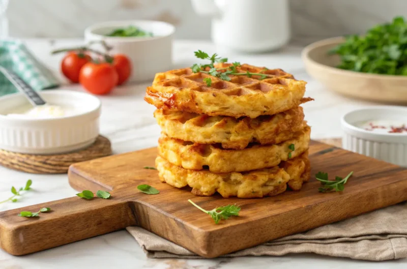 Crispy Hashbrown Chaffle: Your New Favorite Guilt-Free Breakfast!