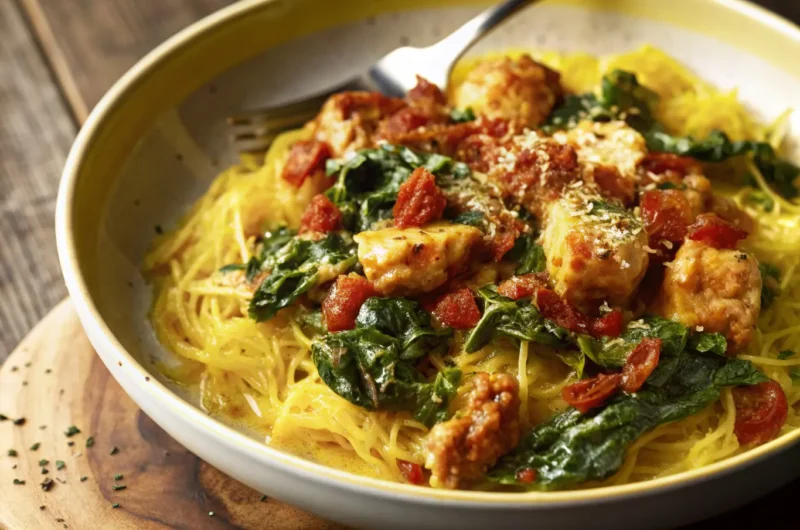 Unforgettable Tuscan Chicken and Spaghetti Squash: A Taste of Italy at Home