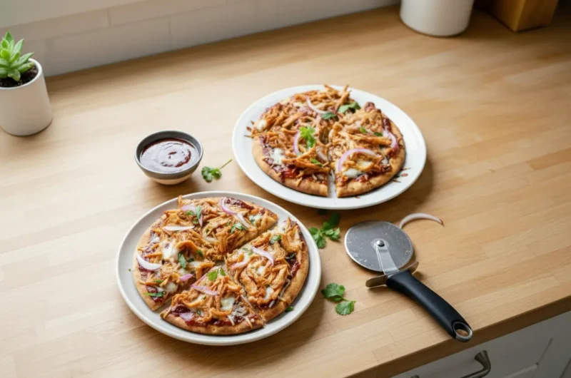 Our Favorite BBQ Chicken Pita Pizzas: A Weeknight Wonder!