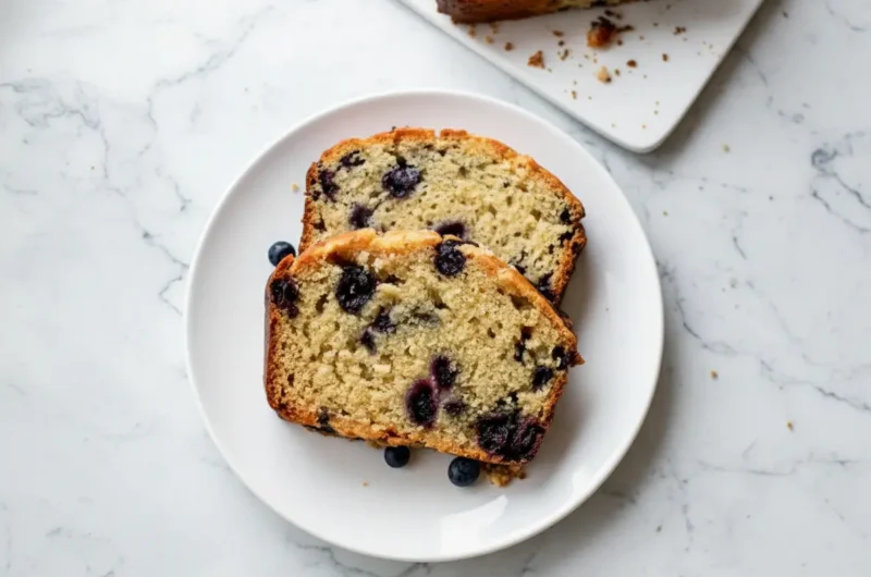 The Best Blueberry Muffin Bread Recipe (Soft & Buttery)