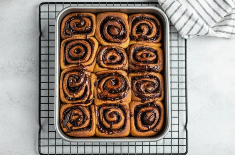 The Ultimate Fluffy Chocolate Cinnamon Rolls