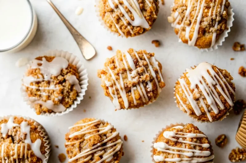 Taste Charm's Ultimate Crumb Cake Muffins: A Bakery-Style Delight!