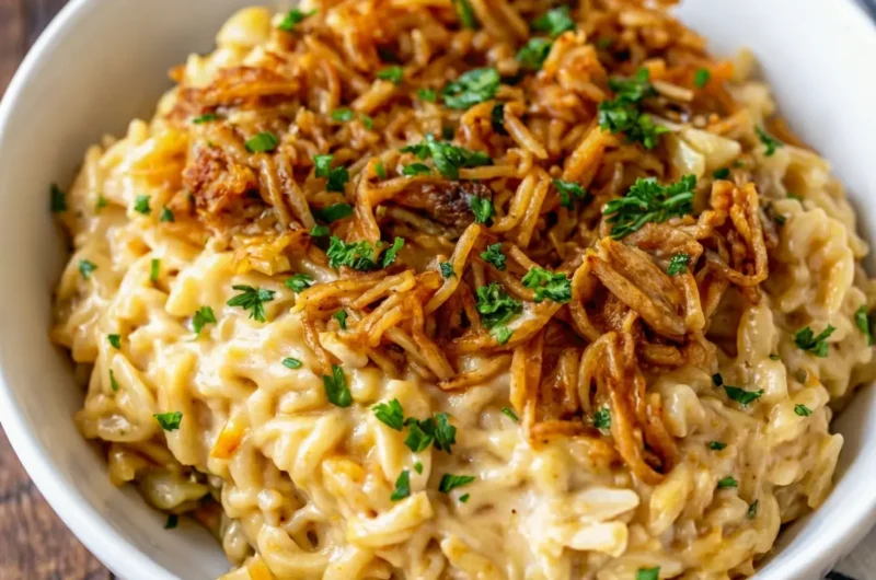 Unforgettable French Onion Chicken Orzo Casserole: Your New Favorite Comfort Meal