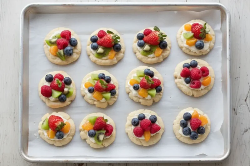 Taste Charm's Easy & Vibrant Fruit Pizza Cookies: A Summer Delight