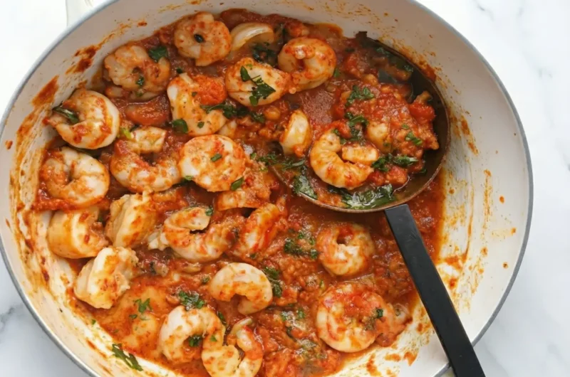 Garlic Shrimp in Tomato Sauce: My Family's Beloved Weeknight Secret!