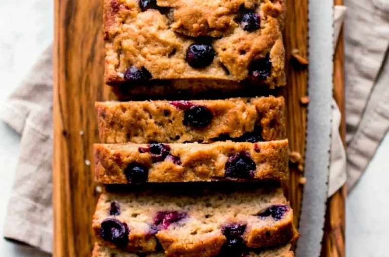 The Most Delicious Greek Yogurt Apple Blueberry Bread - A Taste Charm Original!