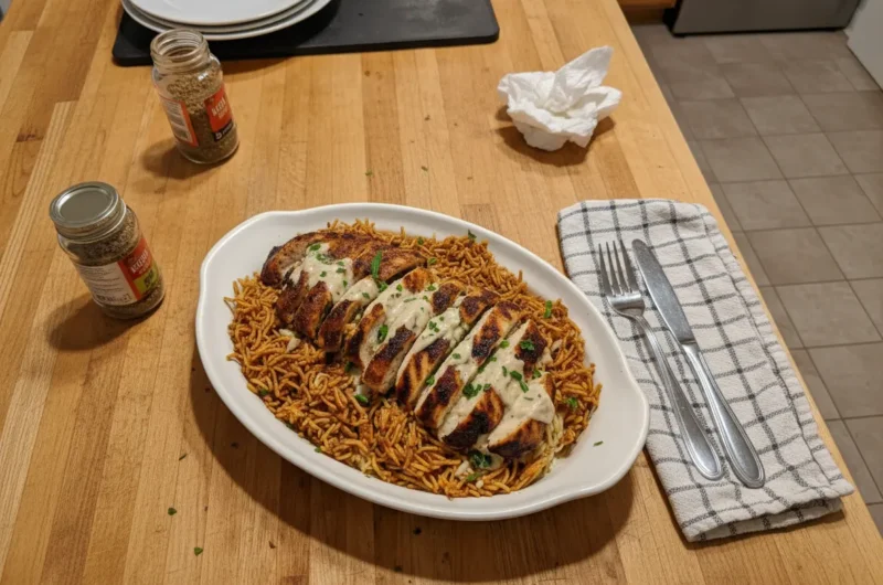 High Protein Creamy Cajun Chicken And Rice