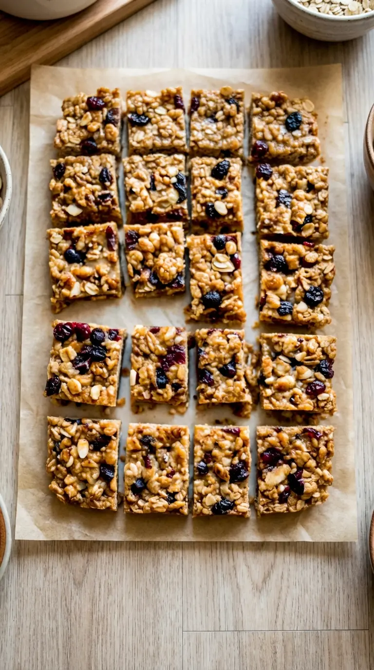 A close-up shot of a single slice of Brioche French Toast on a minimalist white plate, revealing its fluffy, custardy interior and crispy, golden exterior. A drizzle of maple syrup is beginning to soak in, and a few perfectly ripe blueberries are nestled alongside. The background features a subtle hint of fresh herbs on a marble surface, creating a warm and inviting texture focus. No hands or people. (3:4 ratio)
