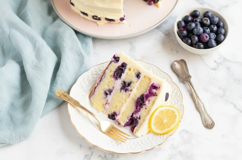 Our Favorite Zesty Lemon Blueberry Cake: A Taste of Sunshine