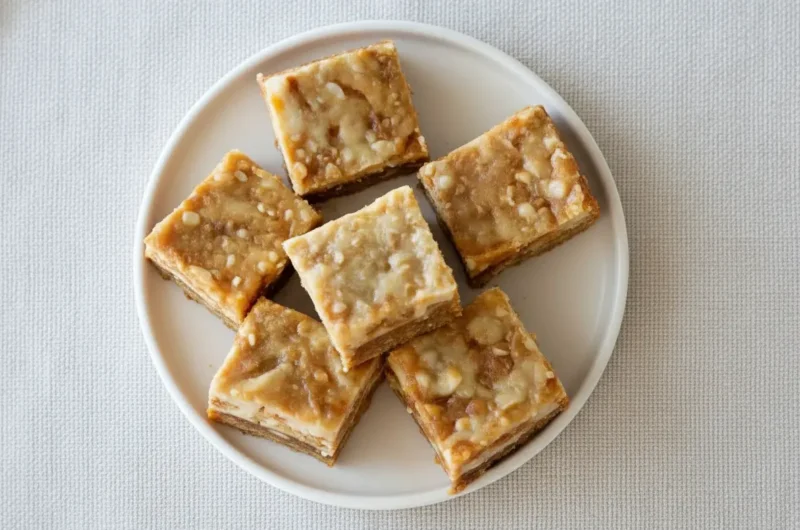 Marbled Carrot Cake Bars with Cream Cheese Swirl