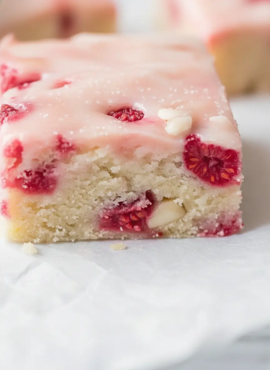Overhead shot of diced fresh strawberries, a whole lemon with zester, and bowls of flour and sugar neatly arranged on a marble countertop with a wooden cutting board in the background. Natural morning light creates soft shadows. No hands or people. (3:4 ratio)