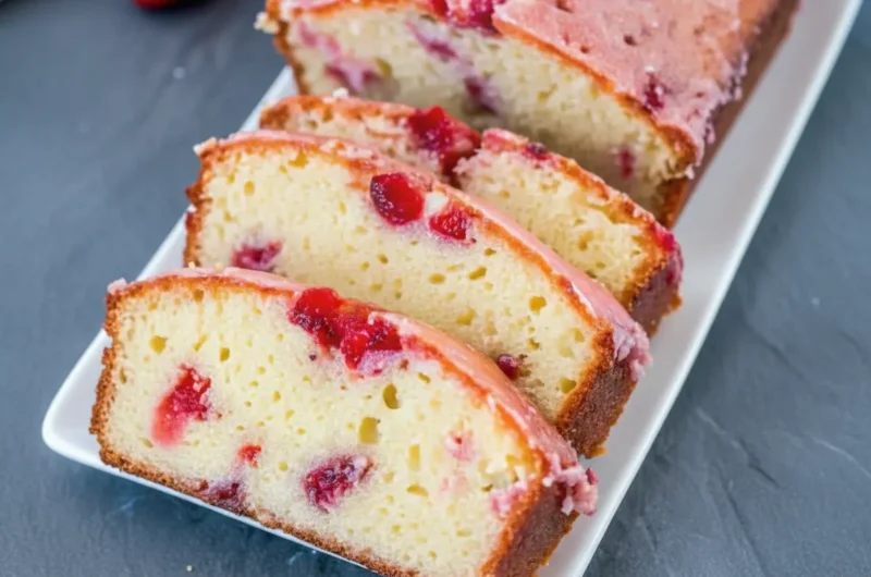 My Favorite Strawberry Pound Cake: A Taste Charm Classic!