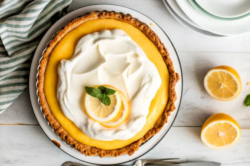 Creamy Lemon Pie 7 Ingredients: Your New Go-To for Effortless Zesty Bliss!
