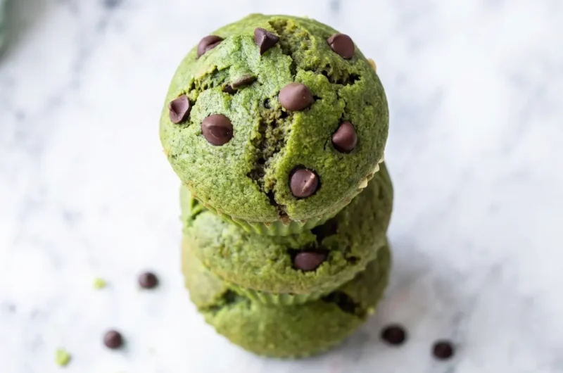 Our Secret to Fluffy Green Spinach Muffins (Vegan + Gluten-Free!)