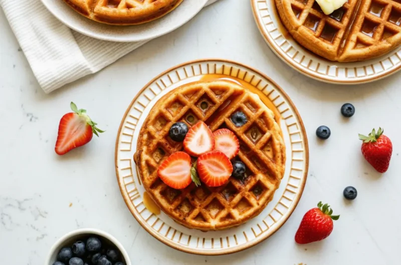 Our Secret for the Best Fluffy Whole Wheat Waffles