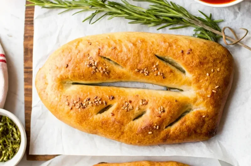 My Secret to the Perfect Homemade Fougasse French-Style Flatbread