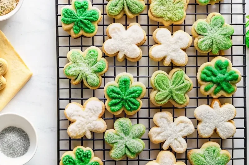 Irresistible Vanilla Bean St. Patrick’s Day Cookies: A Taste Charm Family Secret