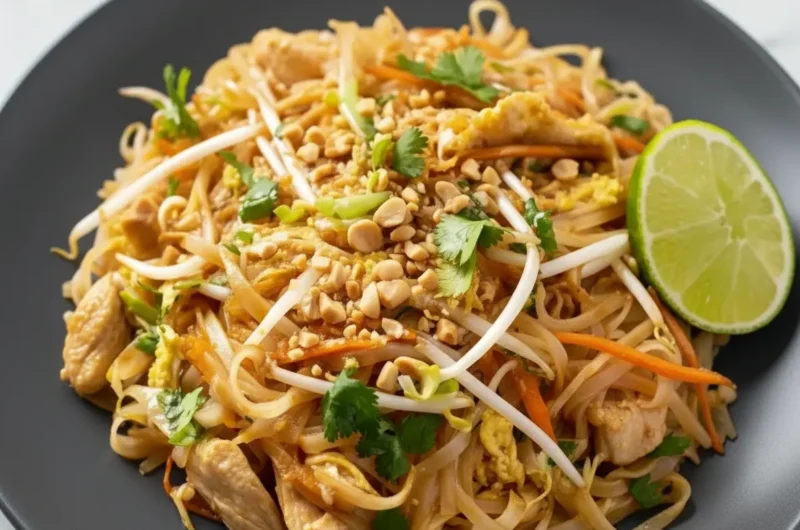 Our Authentic Chicken Pad Thai: A Taste of Thailand at Home
