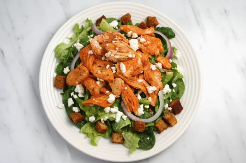 The Ultimate Zesty Buffalo Chicken Caesar Salad for a Weeknight Win!