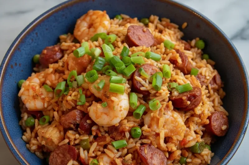 My Grandmama's Classic Jambalaya (Chicken, Shrimp & Rice) – A Taste of the Bayou