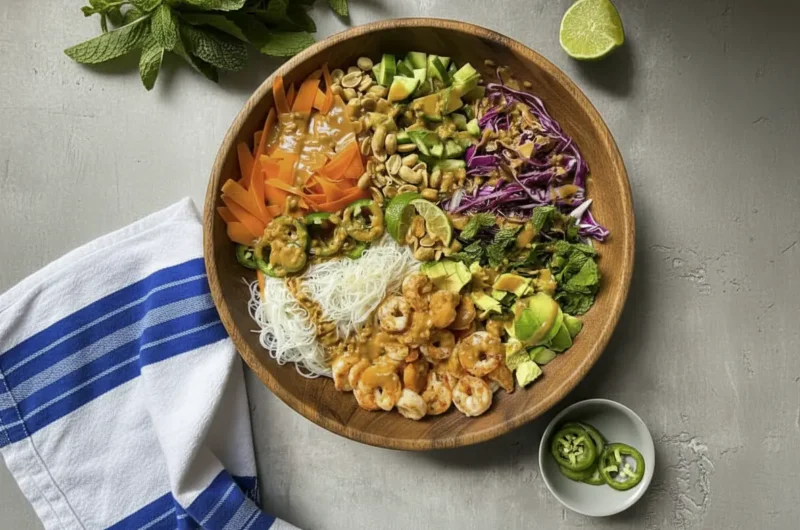 Our Ultimate Fresh Spring Roll Salad Bowl: A Taste of Saigon at Home